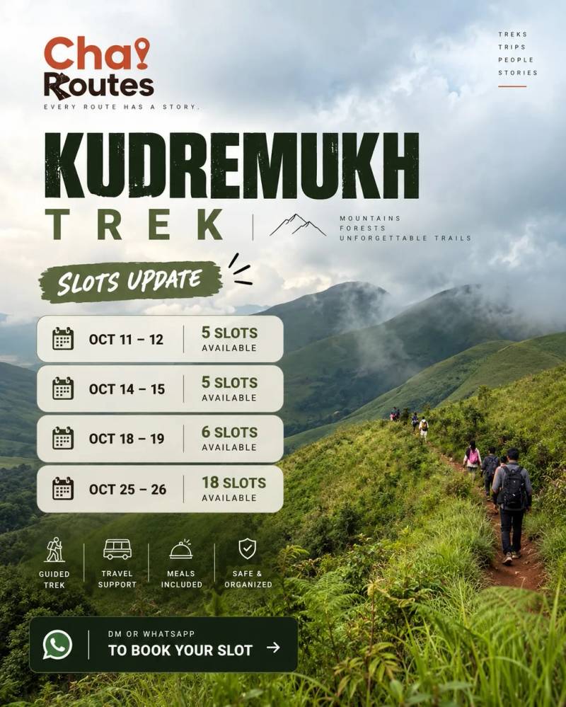 Poster for Kudremukh in October